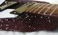 Image 5 of Customised Rhinestone Crystal Gibson Flying V Guitar