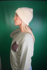 Image 4 of Since Eighties Cuffed Beanie Sand color
