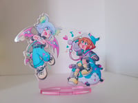 Image 1 of PREORDER Sora & Riku "Hearts in Tune" Standee