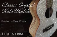 Customised Crystal Rhinestone Kala Makala MK-C Concert Ukulele