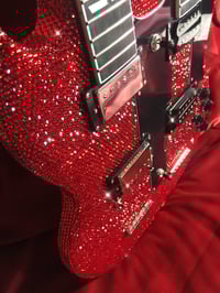 Image 1 of  Crystal Rhinestone Customisation Of Your Guitar