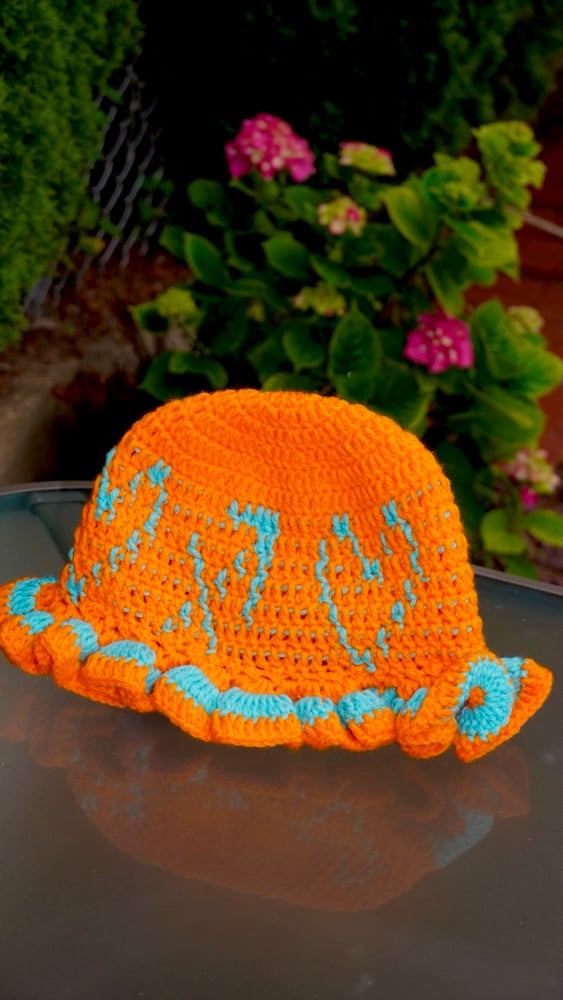 Image of Sagittarius Crochet Ruffle Hat