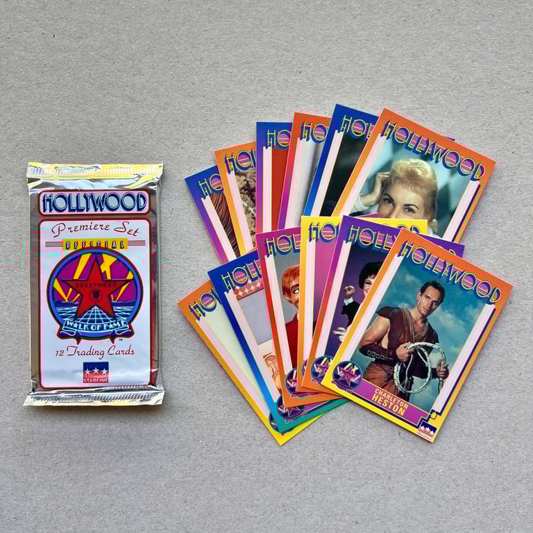 HOLLYWOOD 1991 / SILLY CDs Y2K TRADING CARDS Image 2