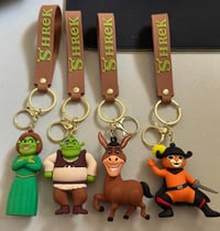 Image 1 of Shrek keychains!