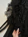 vintage John GALLIANO silk chiffon dress