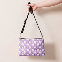 Image 1 of daisy dots lilac Crossbody bag