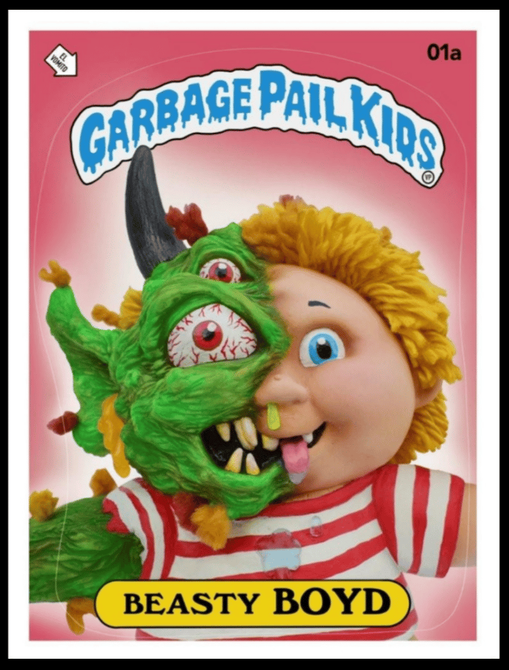 Garbage Pail Kids Beasty Boyd