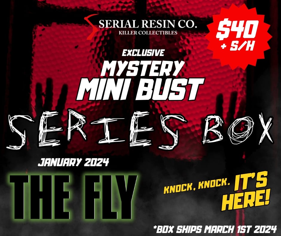 January 2024 Mini Bust Mystery SERIES BOX Serial Resin Company   It S HERE  