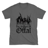 Image 1 of ABSU - THE TEMPLES OF OFFAL T-SHIRT (GREY CHARCOAL, RED, MILITARY GREEN, BROWN)