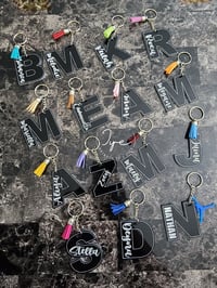 Image 2 of Acrylic Letter Keychains