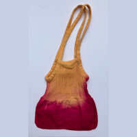 Image 1 of Hausshold Dip Dyed Fabric Mesh Bag