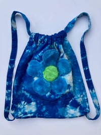 Image 2 of Hausshold Canvas Backpack with Flower Applique