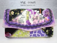 Image 1 of Paris Patchwork Wallet