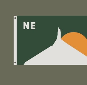 Image of NE - The Good Life Flag