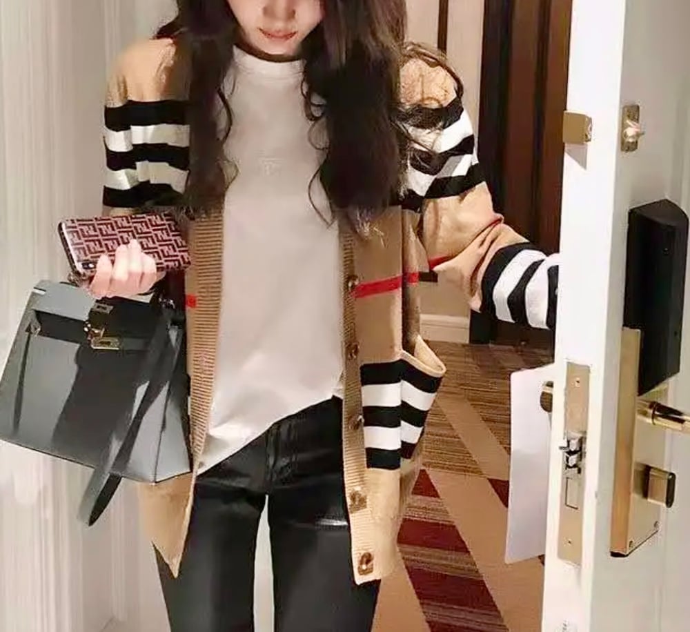 Image of Tartan Cardigan