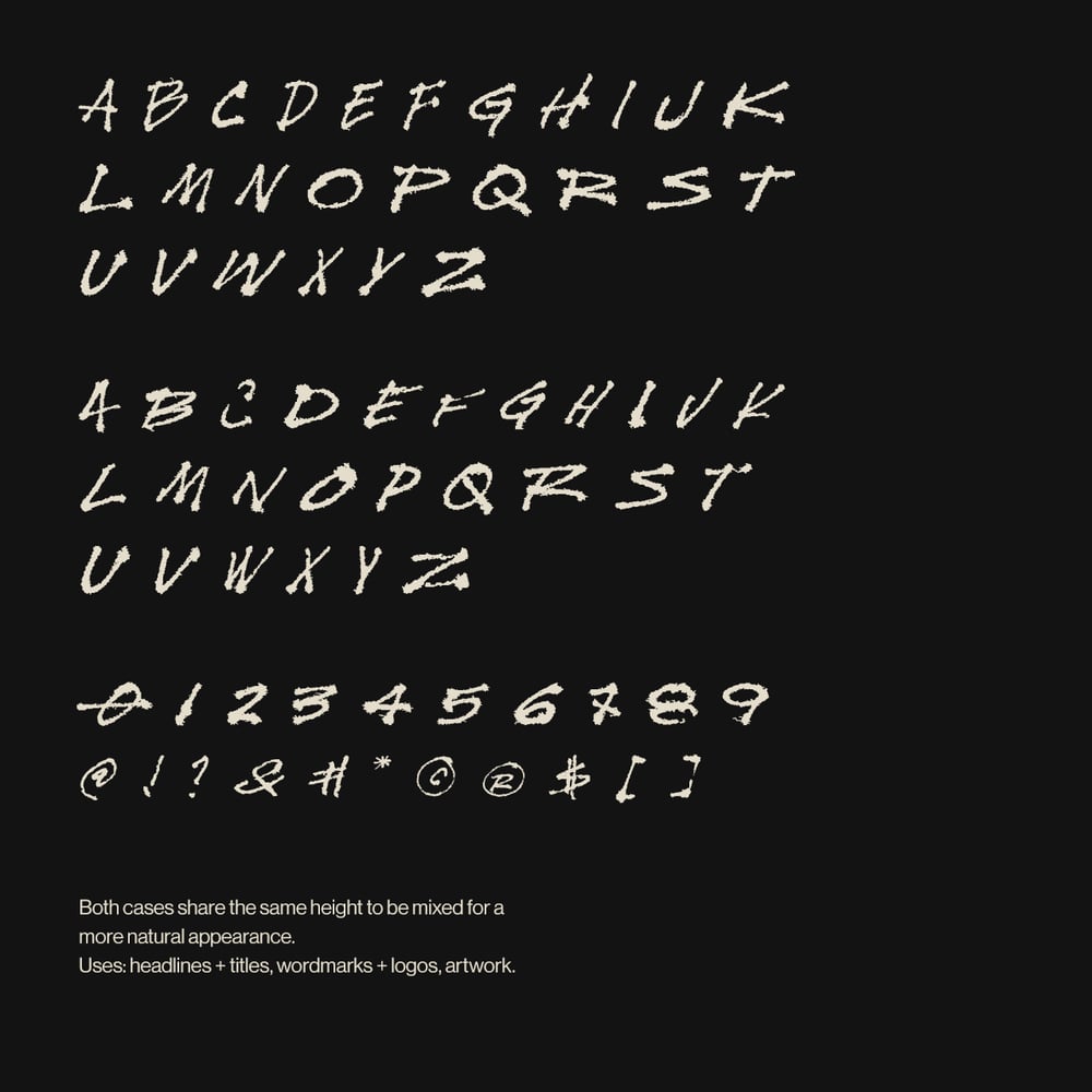 Ink Blot Display Typeface