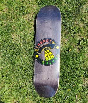 Image of Strength Tree Of Life Bubble Rasta logo decks 