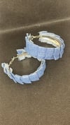 Denim Fashion Earrings 