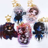 Image of IDV Hunter Charms | 2.5 inch, Glitter Epoxy