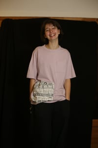 Image 4 of embroidered pocket tee