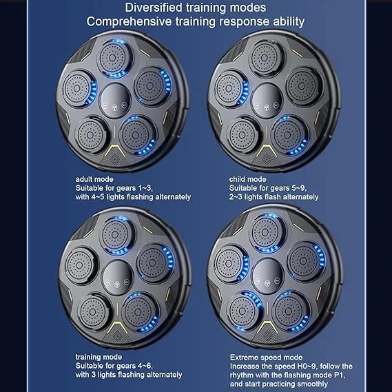 BeatStrike™ Smart Music Boxing Machine with gloves 2023