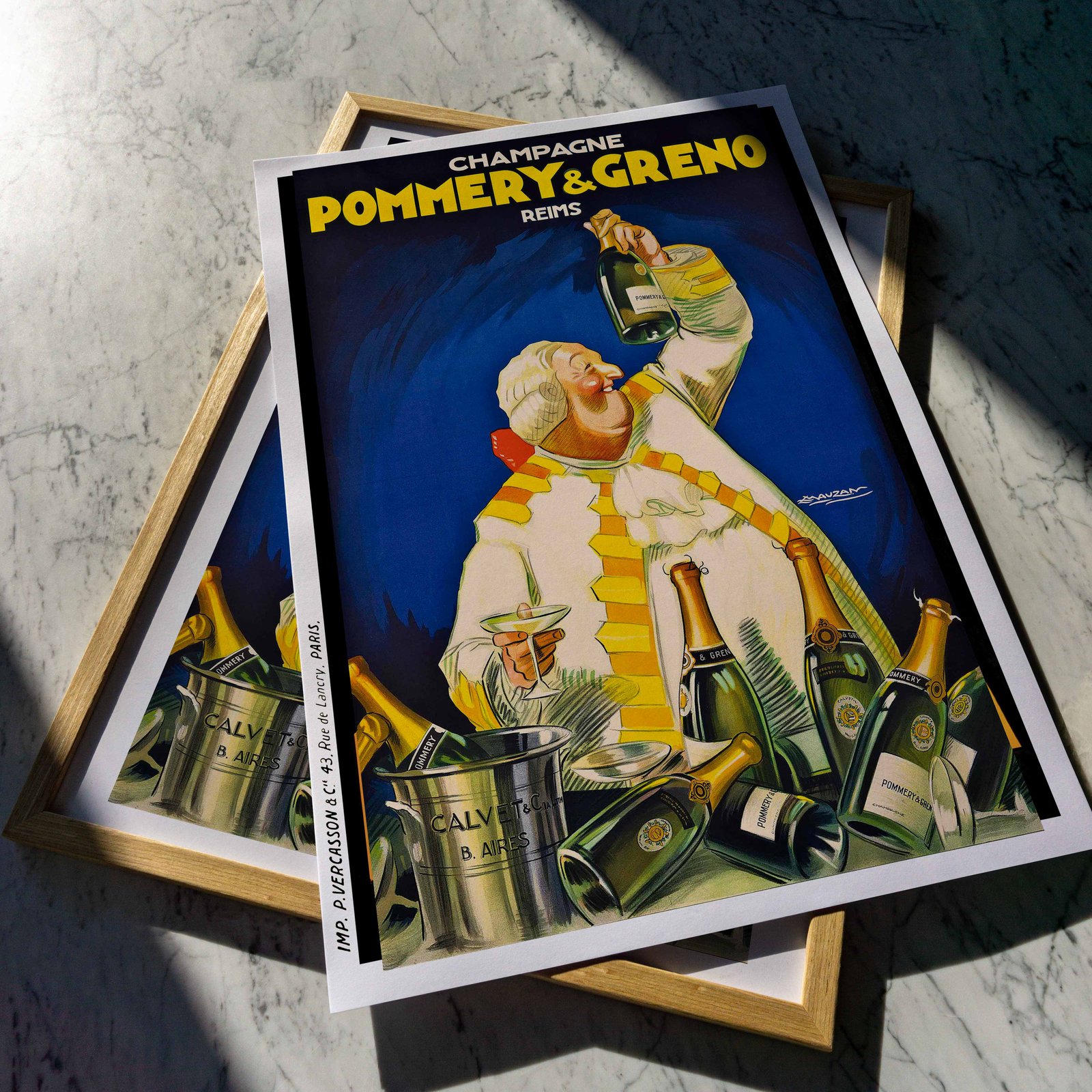 Champagne Pommery & Greno Poster | Luciano Achille Mauzan - 1928