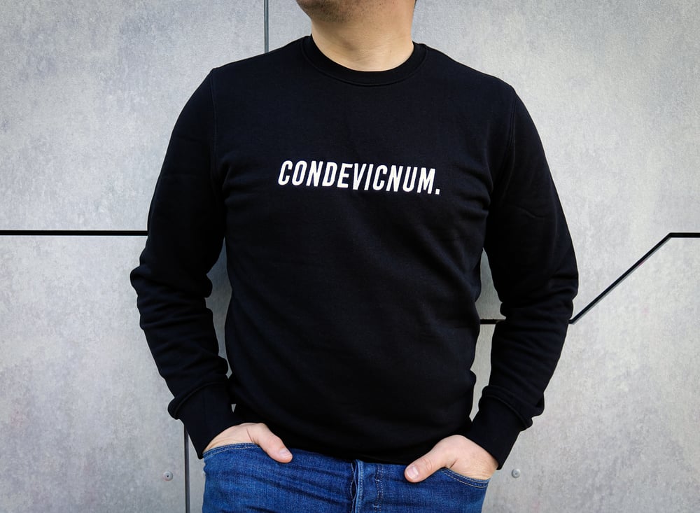 Sweat "Condevicnum" noir