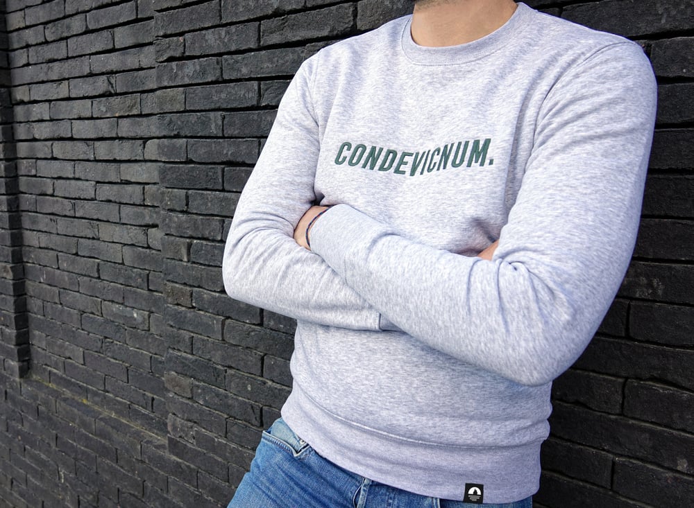 Sweatshirt "Condevicnum" gris