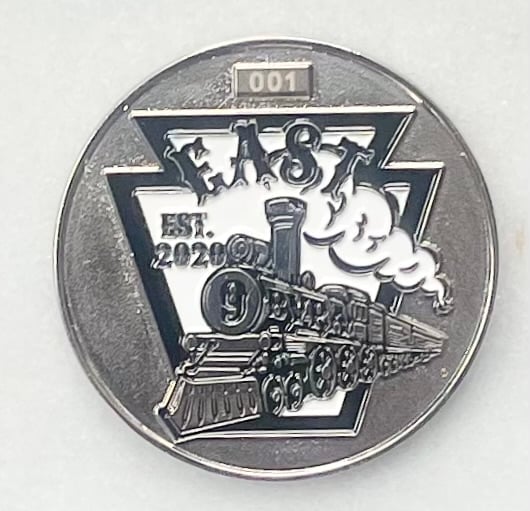 Image of BV Pennsylvania EAST Challenge Coin