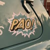 PAO! stickers designed by Inkymole