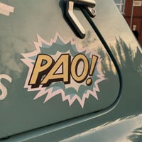 Image 1 of PAO! stickers designed by Inkymole