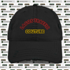 LAGOS TRAFFIC COUTURE DISTRESSED CAP