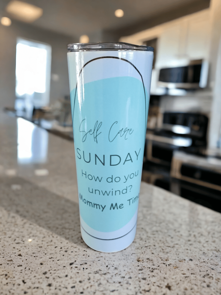 Self-Care Sunday 20oz Tumbler Image 2