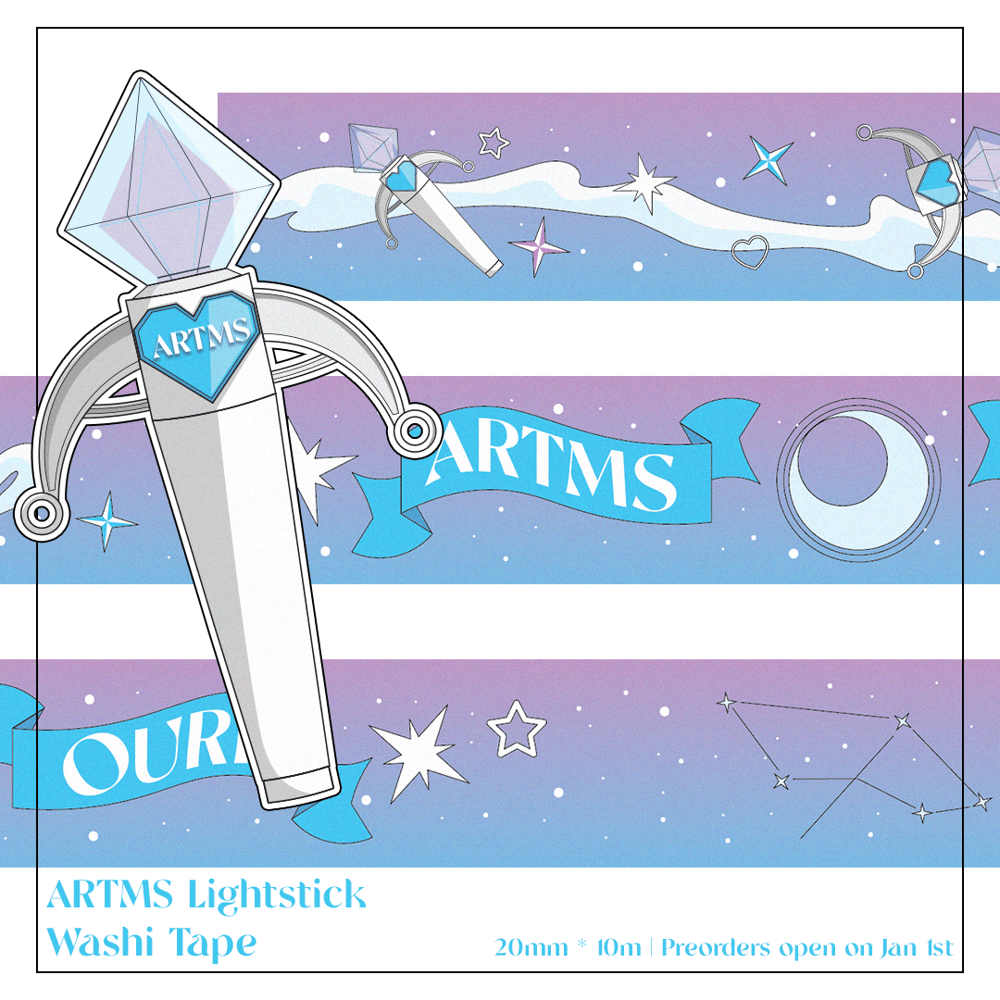 Image of ARTMS Lightstick Washi Tape