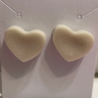 Image 1 of Heart Stud Earrings
