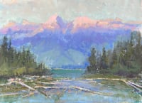 First Light (on String Lake)