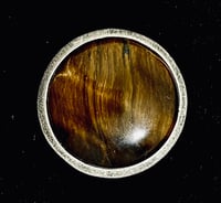 Image 1 of Tigers Eye Large Gemstone Ring