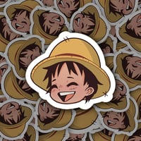 Chibi Luffy Sticker