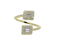 Image 1 of Adjustable Iced Out Ring