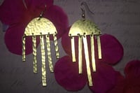 Image 1 of Clouds Textured Earrings