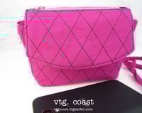 Image 1 of Cornerstone Wallet Hot Pink and Black