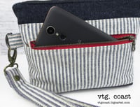 Image 2 of Vintage Coast Clutch/Wristlet
