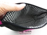 Image 5 of Color Block Cosmetic Bag