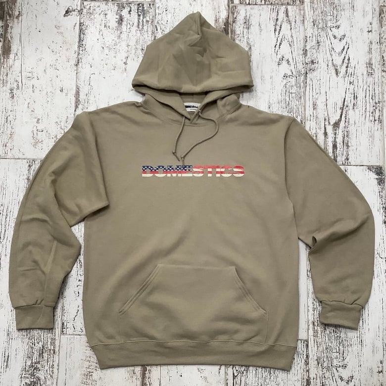 Image of DOMEstics. Flag Hoodie