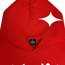 Image 3 of Worthy Script Hoodie Red