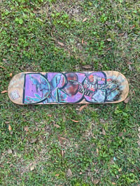 Image 2 of Dark Paradise "What-a-Trip" Skate Deck Set 8.5"