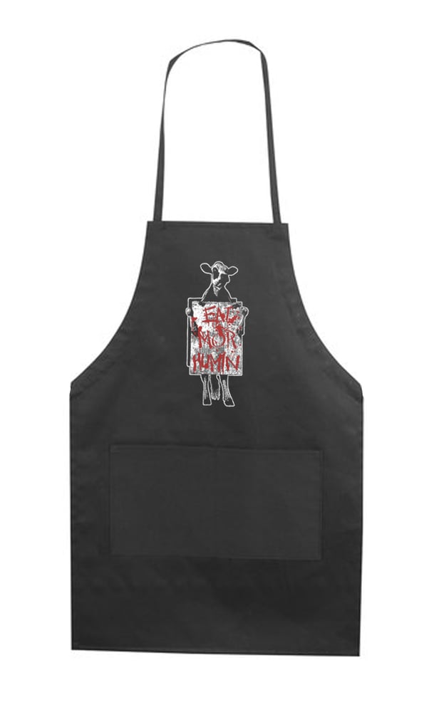 Image of “Eat Mor Humin” Apron
