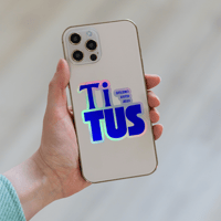 Image 5 of Titus Studio Est. 2023 Holographic Stickers