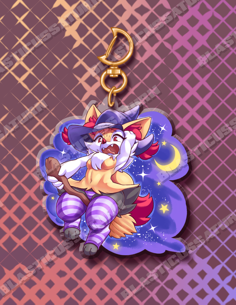 Phox Witch - Acrylic Charm