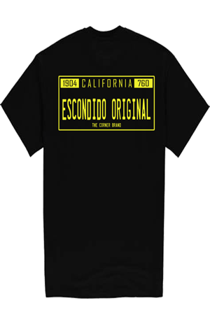 License plate t shirts (OSIDE, VISTA, ENC, ESCO, CBAD)